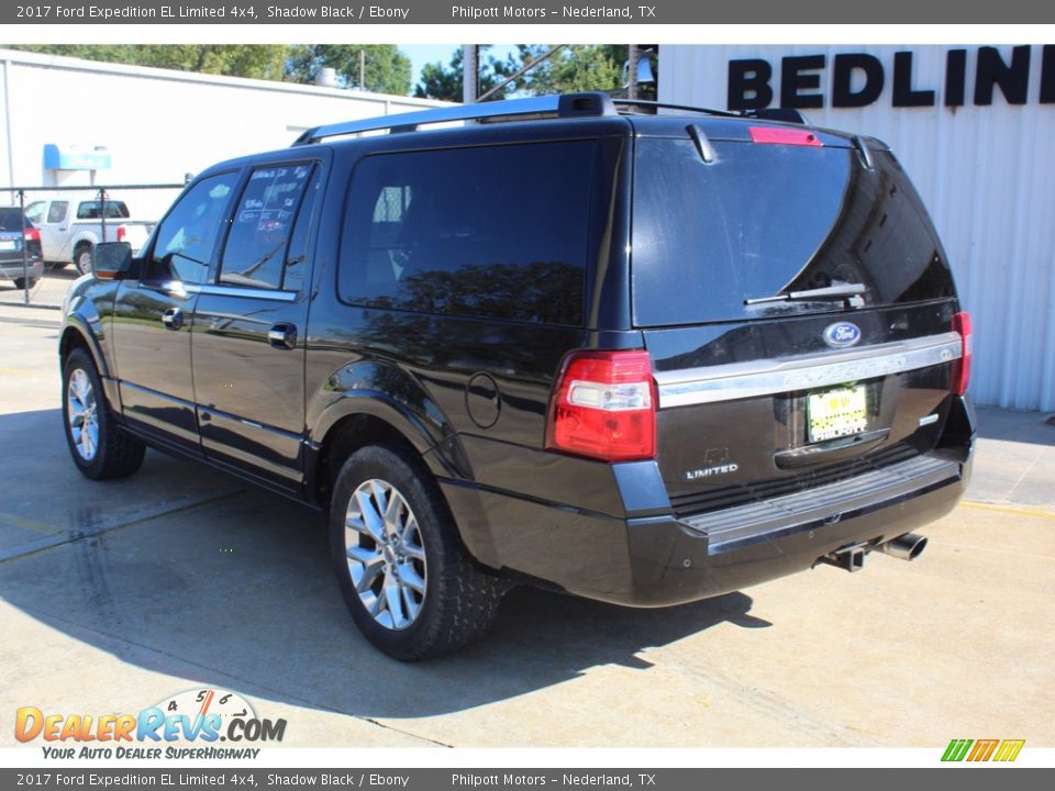 2017 Ford Expedition EL Limited 4x4 Shadow Black / Ebony Photo #5