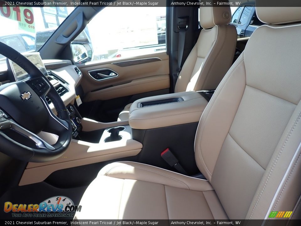 2021 Chevrolet Suburban Premier Iridescent Pearl Tricoat / Jet Black/­Maple Sugar Photo #12