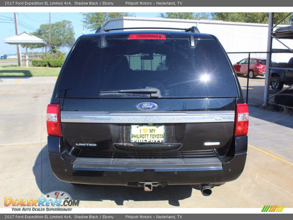 2017 Ford Expedition EL Limited 4x4 Shadow Black / Ebony Photo #6