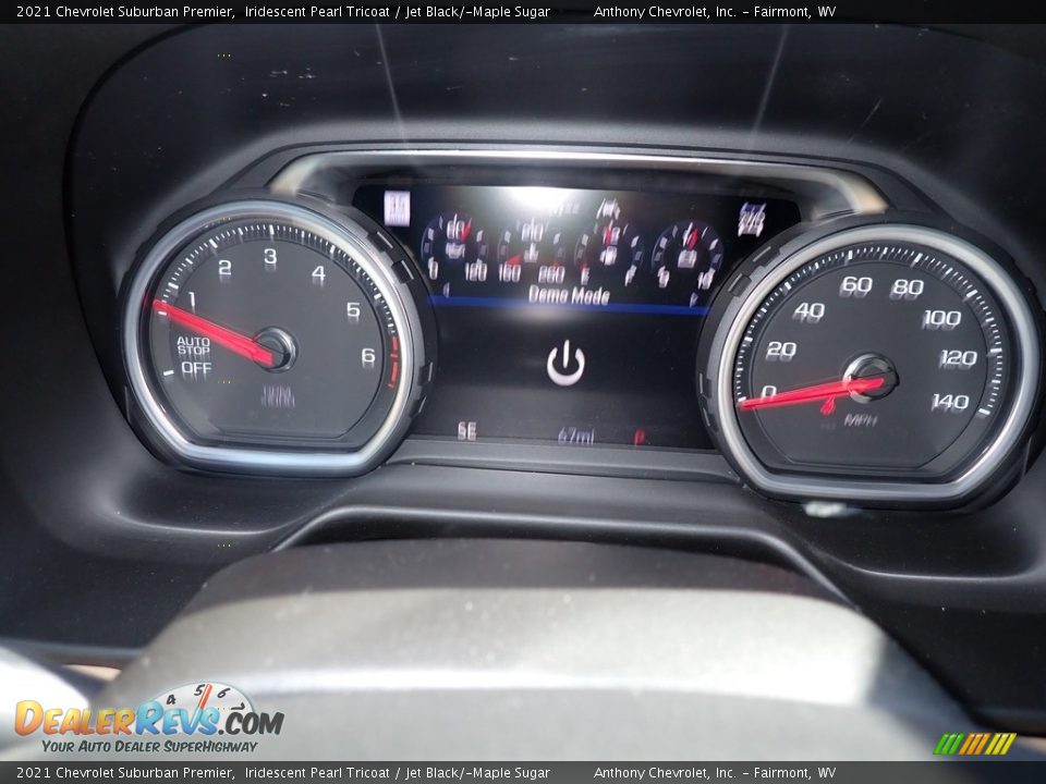 2021 Chevrolet Suburban Premier Iridescent Pearl Tricoat / Jet Black/­Maple Sugar Photo #16