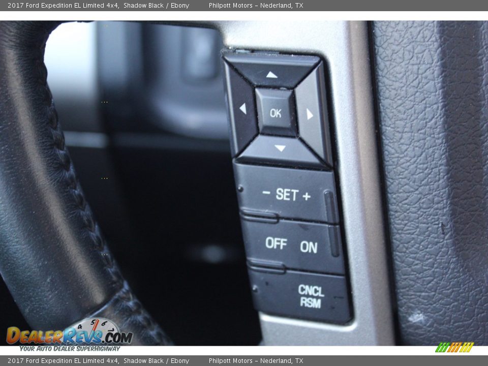 2017 Ford Expedition EL Limited 4x4 Shadow Black / Ebony Photo #10