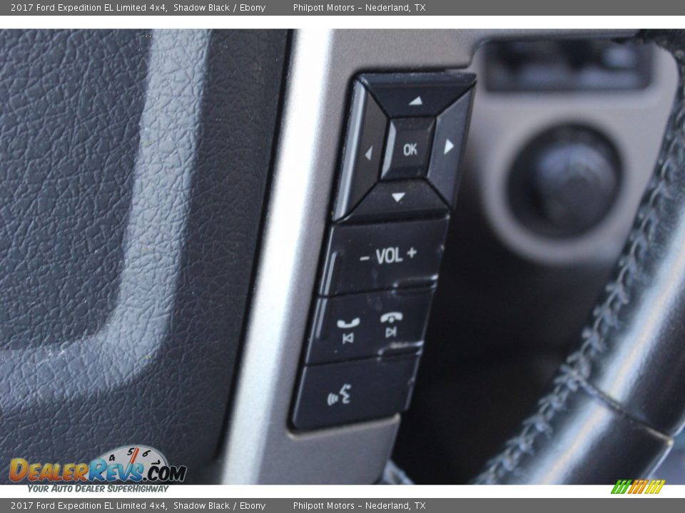 2017 Ford Expedition EL Limited 4x4 Shadow Black / Ebony Photo #11