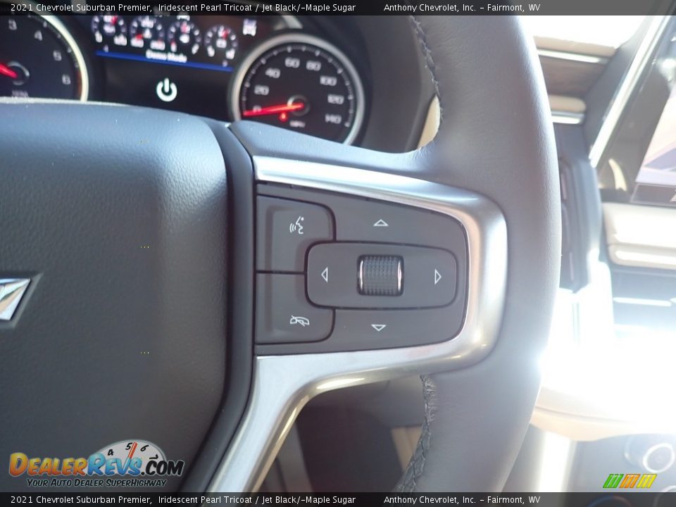 2021 Chevrolet Suburban Premier Iridescent Pearl Tricoat / Jet Black/­Maple Sugar Photo #19