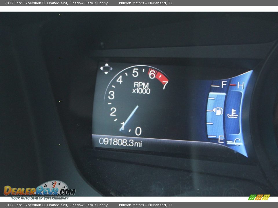 2017 Ford Expedition EL Limited 4x4 Shadow Black / Ebony Photo #13