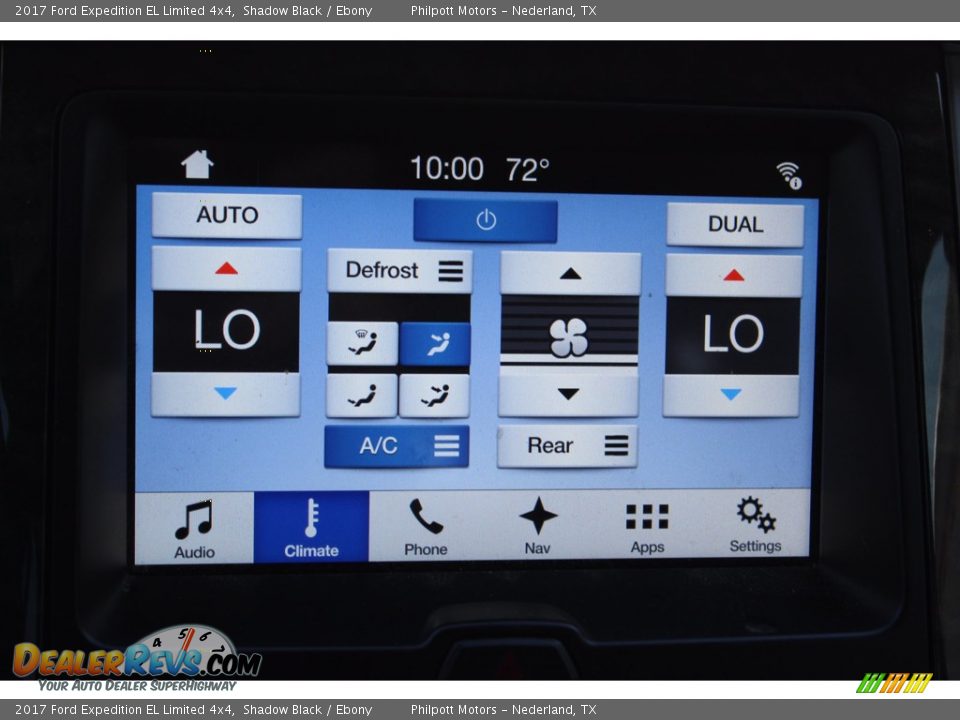 2017 Ford Expedition EL Limited 4x4 Shadow Black / Ebony Photo #14