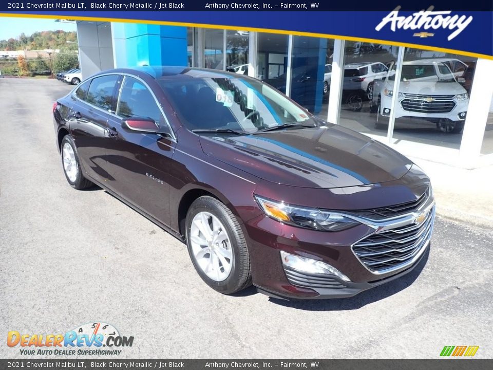 2021 Chevrolet Malibu LT Black Cherry Metallic / Jet Black Photo #1