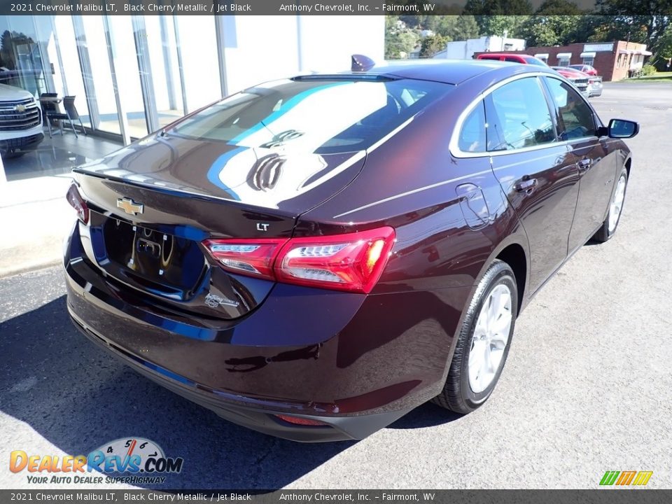 2021 Chevrolet Malibu LT Black Cherry Metallic / Jet Black Photo #5