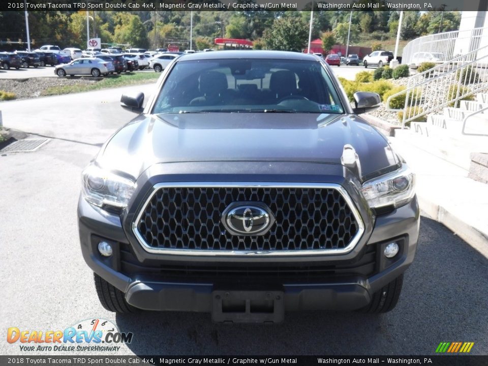 2018 Toyota Tacoma TRD Sport Double Cab 4x4 Magnetic Gray Metallic / Graphite w/Gun Metal Photo #12