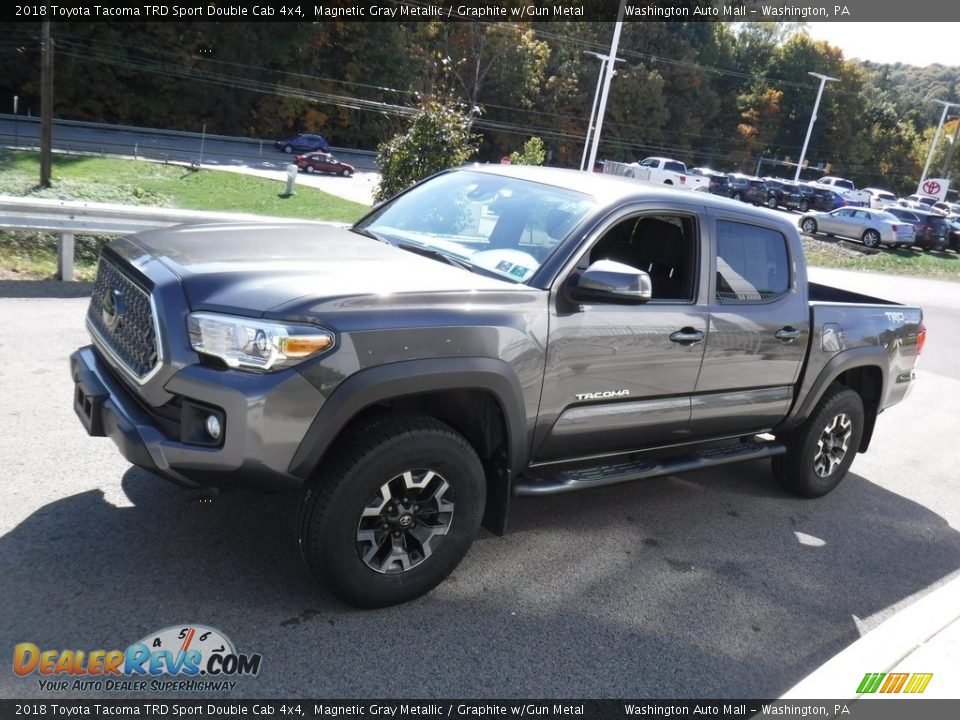 2018 Toyota Tacoma TRD Sport Double Cab 4x4 Magnetic Gray Metallic / Graphite w/Gun Metal Photo #13