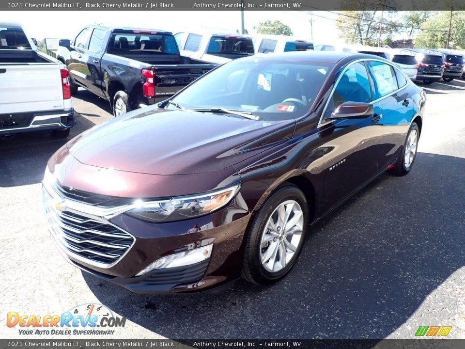 2021 Chevrolet Malibu LT Black Cherry Metallic / Jet Black Photo #8