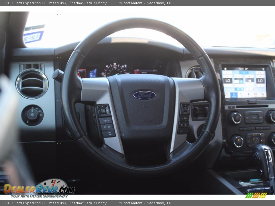 2017 Ford Expedition EL Limited 4x4 Shadow Black / Ebony Photo #23