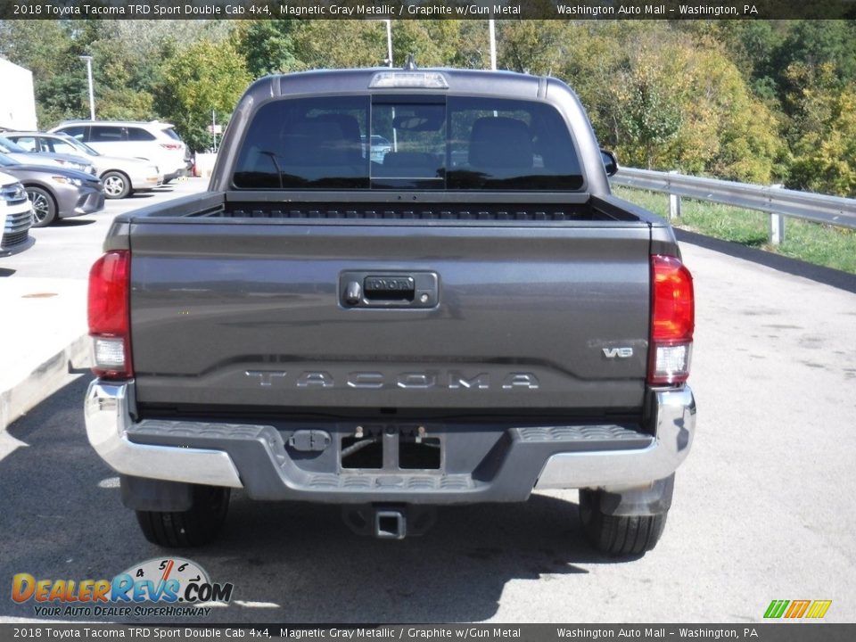 2018 Toyota Tacoma TRD Sport Double Cab 4x4 Magnetic Gray Metallic / Graphite w/Gun Metal Photo #15