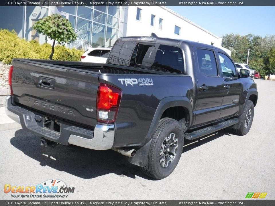 2018 Toyota Tacoma TRD Sport Double Cab 4x4 Magnetic Gray Metallic / Graphite w/Gun Metal Photo #16