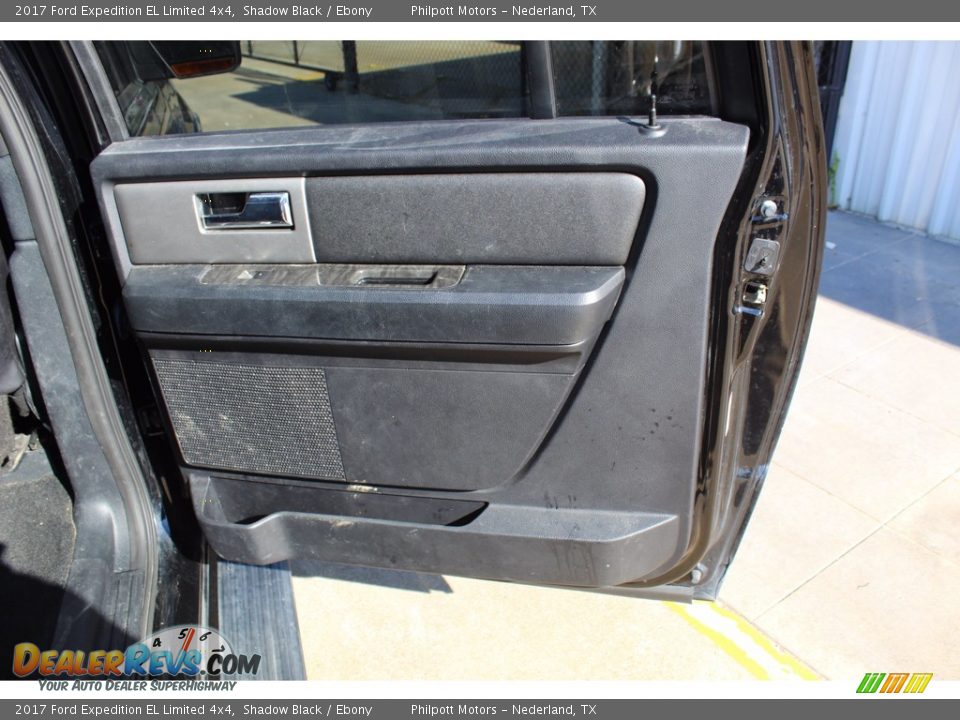 2017 Ford Expedition EL Limited 4x4 Shadow Black / Ebony Photo #25