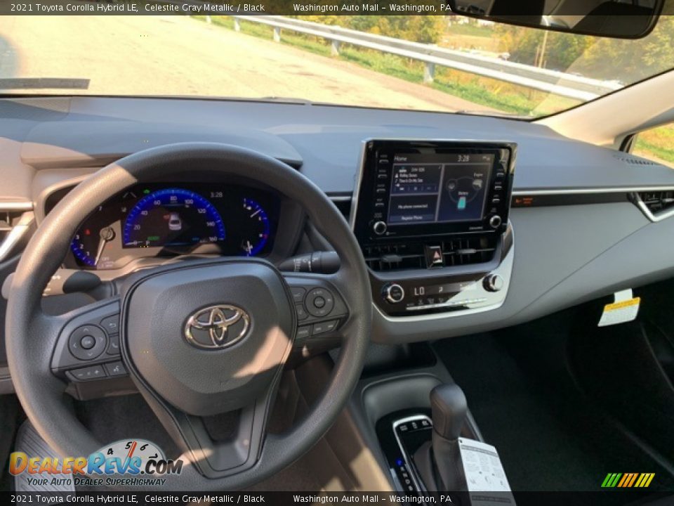 2021 Toyota Corolla Hybrid LE Celestite Gray Metallic / Black Photo #3