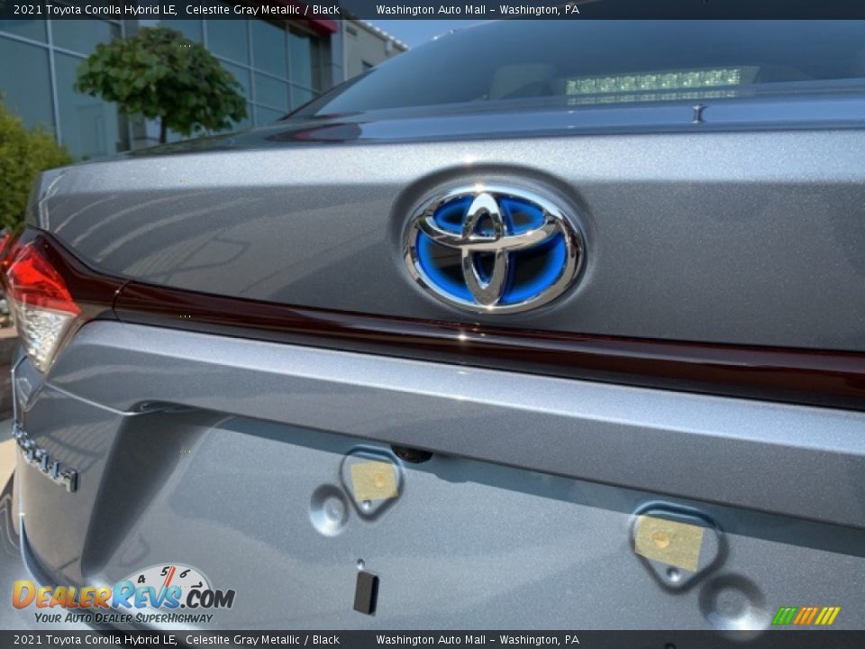 2021 Toyota Corolla Hybrid LE Celestite Gray Metallic / Black Photo #21