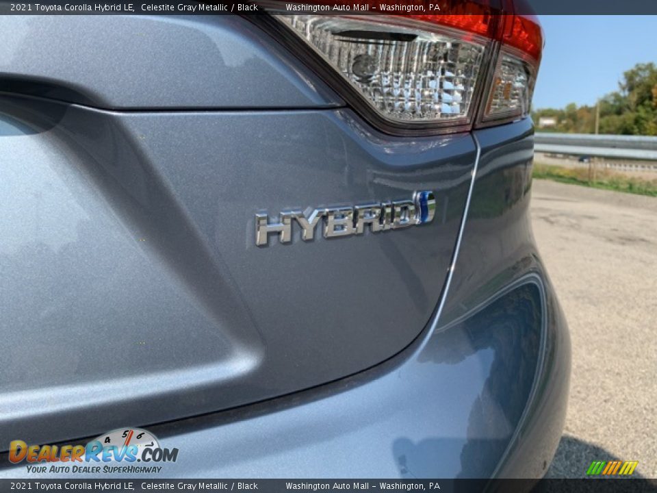 2021 Toyota Corolla Hybrid LE Celestite Gray Metallic / Black Photo #23