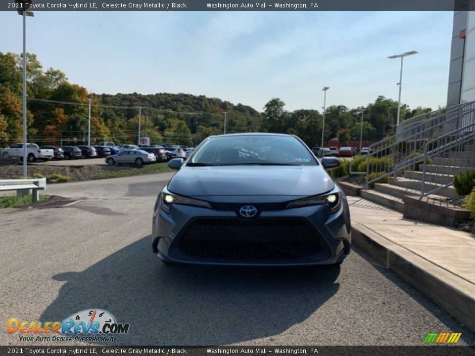 2021 Toyota Corolla Hybrid LE Celestite Gray Metallic / Black Photo #26