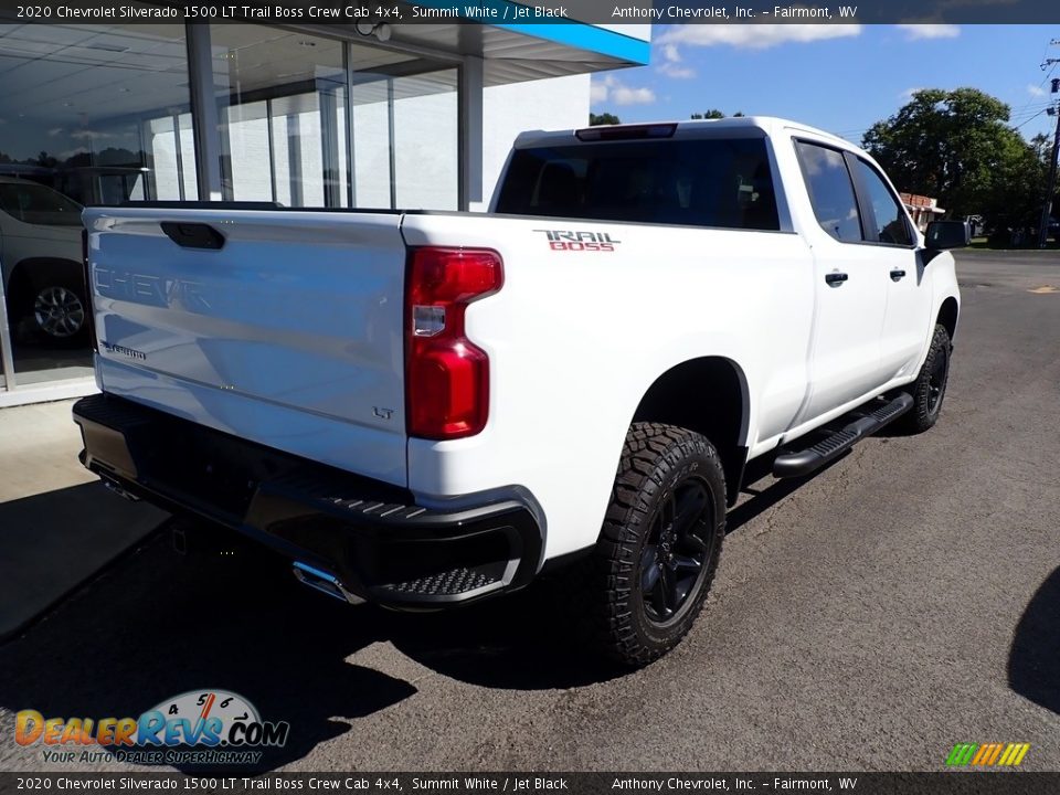 2020 Chevrolet Silverado 1500 LT Trail Boss Crew Cab 4x4 Summit White / Jet Black Photo #3