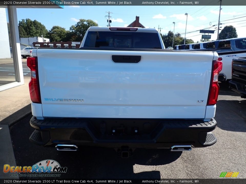 2020 Chevrolet Silverado 1500 LT Trail Boss Crew Cab 4x4 Summit White / Jet Black Photo #4