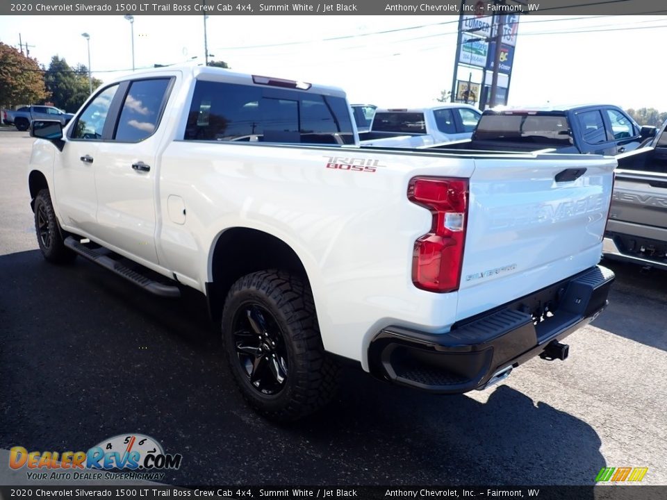 2020 Chevrolet Silverado 1500 LT Trail Boss Crew Cab 4x4 Summit White / Jet Black Photo #5