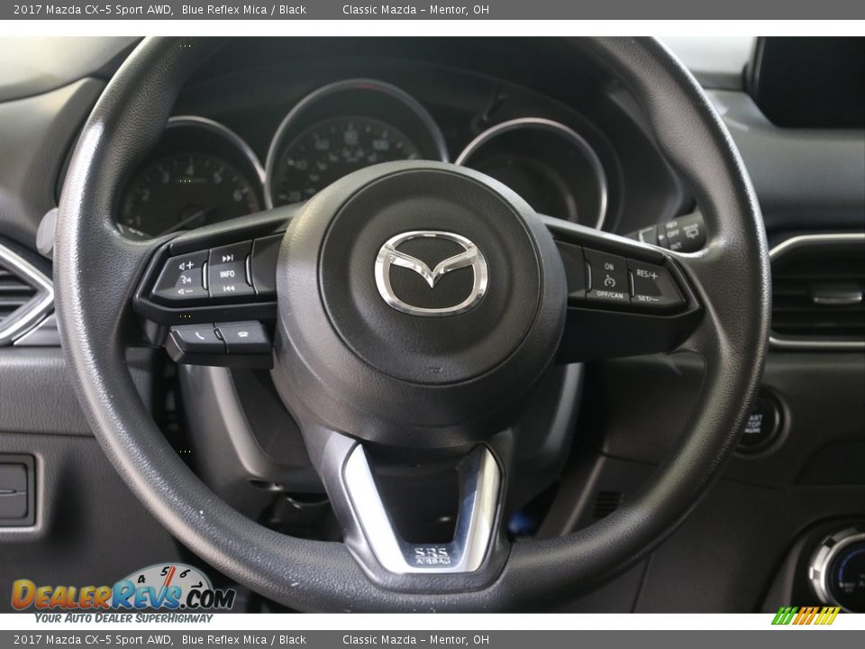 2017 Mazda CX-5 Sport AWD Steering Wheel Photo #7