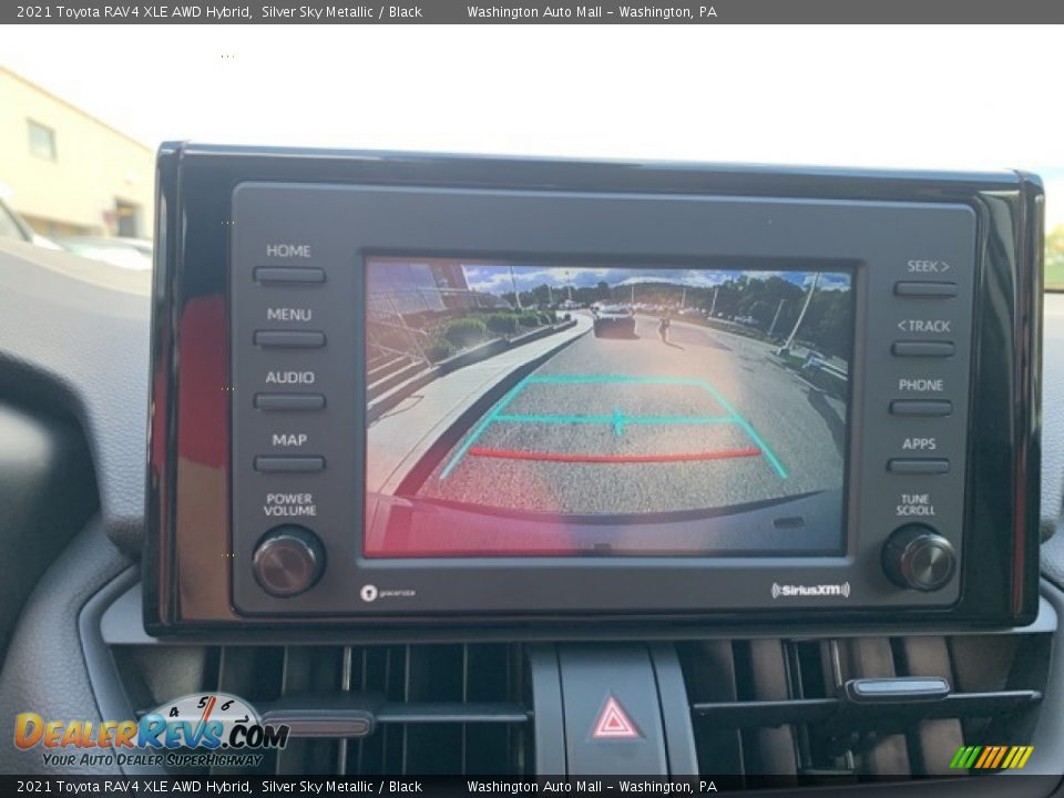 2021 Toyota RAV4 XLE AWD Hybrid Silver Sky Metallic / Black Photo #14