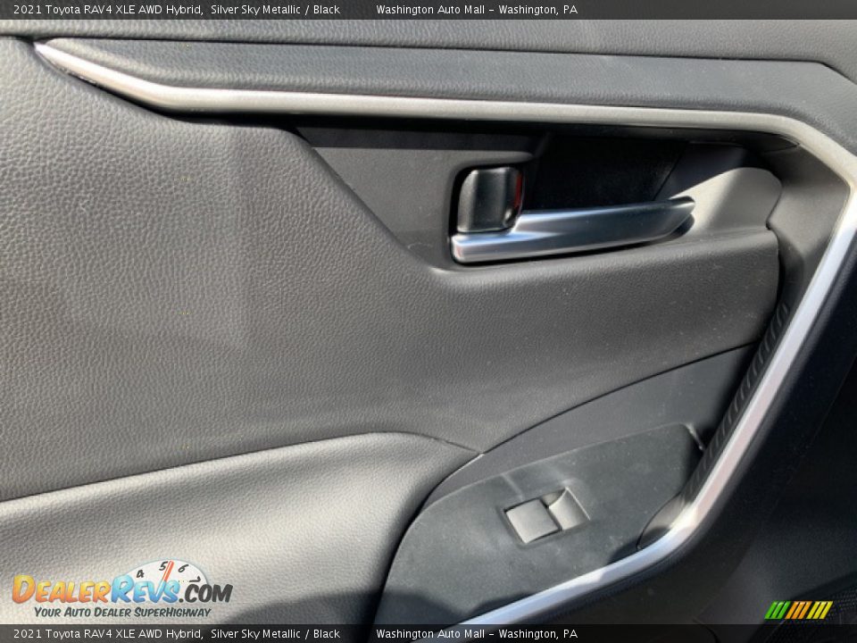 2021 Toyota RAV4 XLE AWD Hybrid Silver Sky Metallic / Black Photo #19