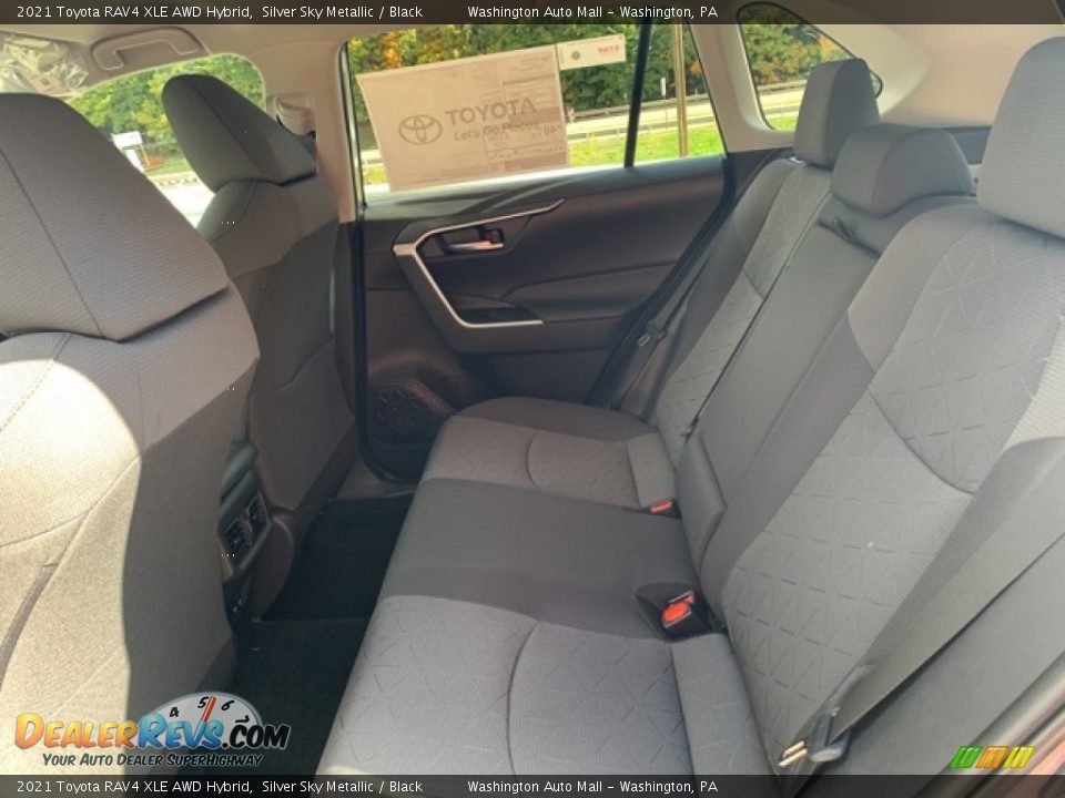 2021 Toyota RAV4 XLE AWD Hybrid Silver Sky Metallic / Black Photo #20