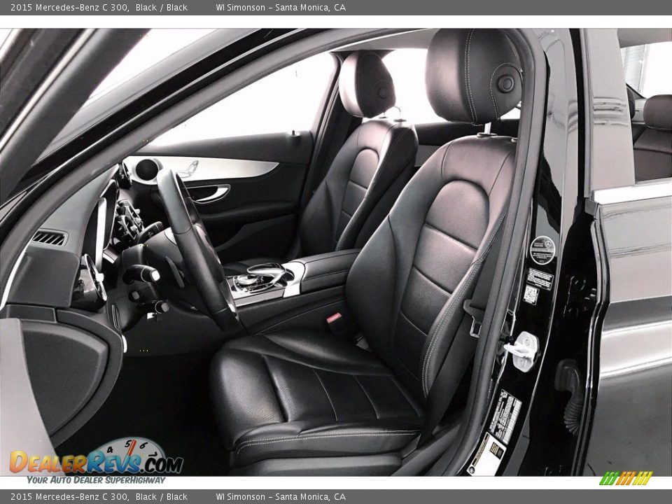 Front Seat of 2015 Mercedes-Benz C 300 Photo #14