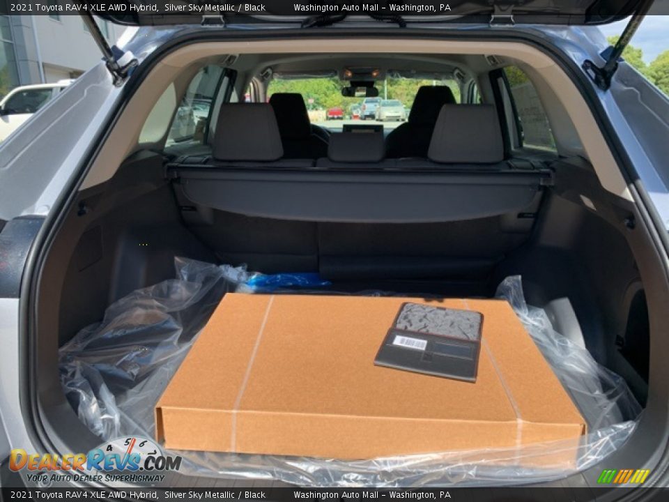 2021 Toyota RAV4 XLE AWD Hybrid Silver Sky Metallic / Black Photo #24