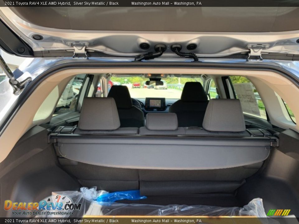 2021 Toyota RAV4 XLE AWD Hybrid Silver Sky Metallic / Black Photo #25
