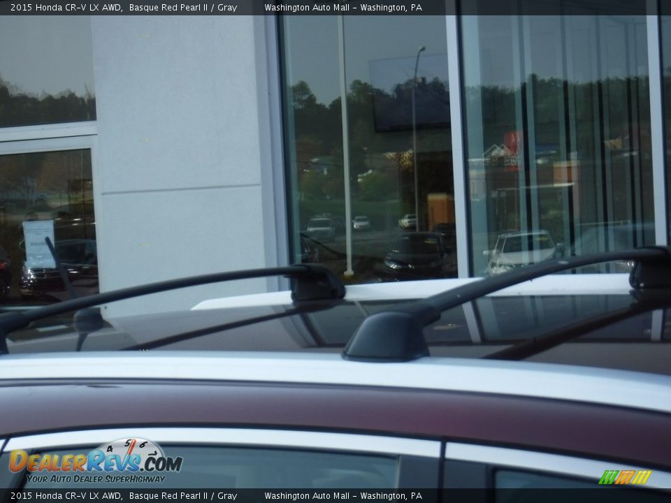 2015 Honda CR-V LX AWD Basque Red Pearl II / Gray Photo #4
