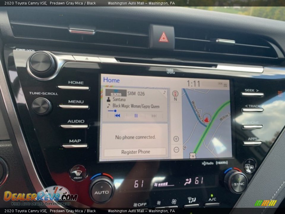 Navigation of 2020 Toyota Camry XSE Photo #13