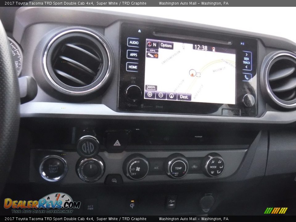 2017 Toyota Tacoma TRD Sport Double Cab 4x4 Super White / TRD Graphite Photo #3