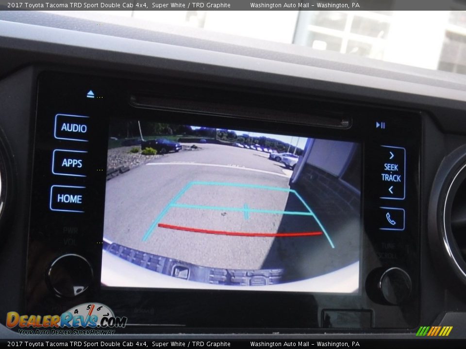 2017 Toyota Tacoma TRD Sport Double Cab 4x4 Super White / TRD Graphite Photo #4