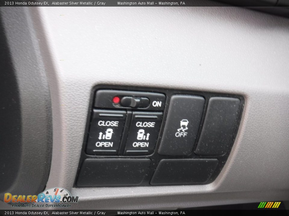 2013 Honda Odyssey EX Alabaster Silver Metallic / Gray Photo #12
