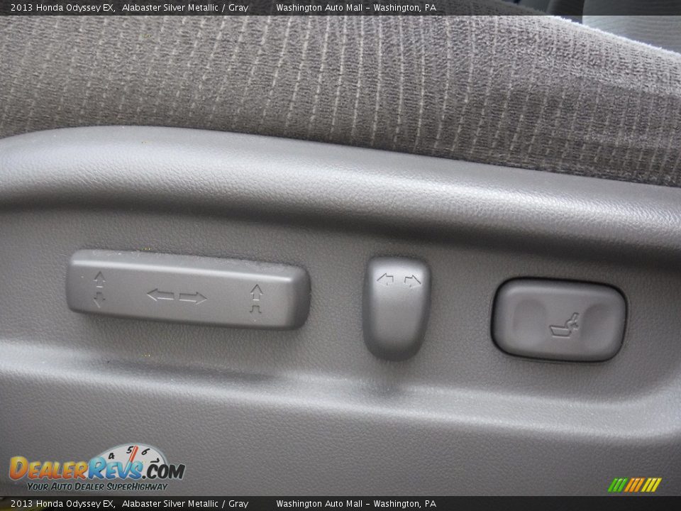 2013 Honda Odyssey EX Alabaster Silver Metallic / Gray Photo #14