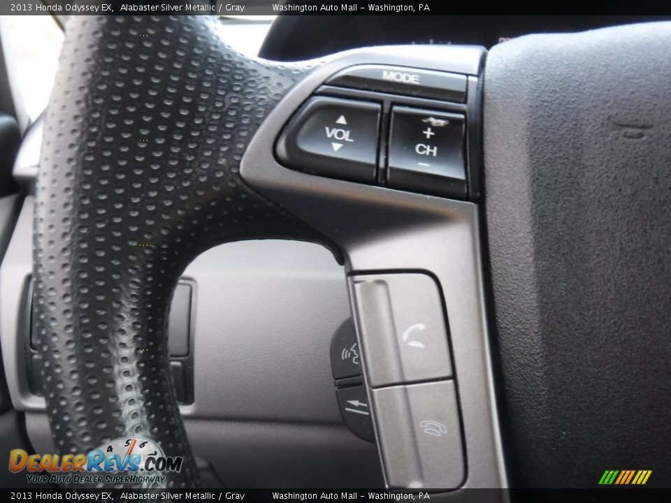 2013 Honda Odyssey EX Alabaster Silver Metallic / Gray Photo #20