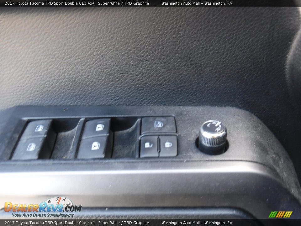 2017 Toyota Tacoma TRD Sport Double Cab 4x4 Super White / TRD Graphite Photo #22