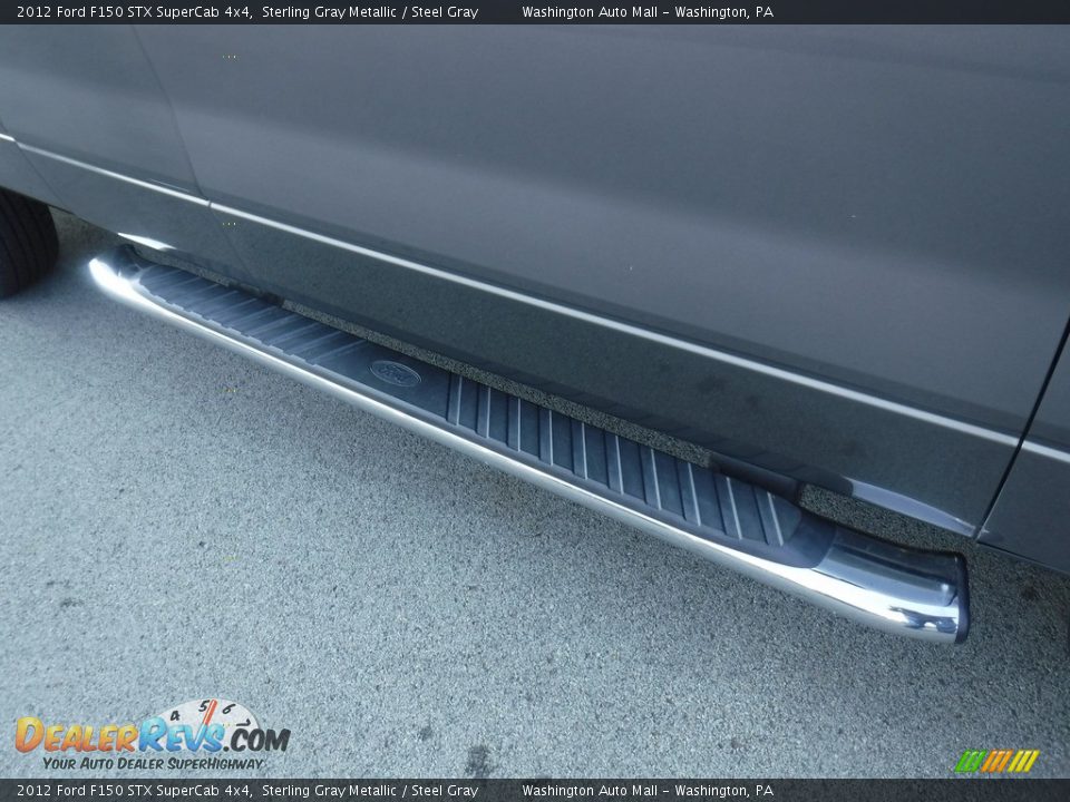 2012 Ford F150 STX SuperCab 4x4 Sterling Gray Metallic / Steel Gray Photo #3