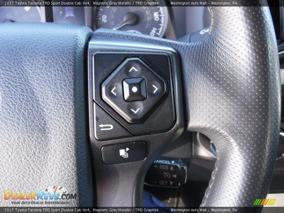2017 Toyota Tacoma TRD Sport Double Cab 4x4 Magnetic Gray Metallic / TRD Graphite Photo #7