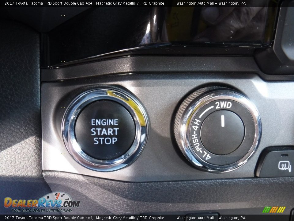 2017 Toyota Tacoma TRD Sport Double Cab 4x4 Magnetic Gray Metallic / TRD Graphite Photo #8