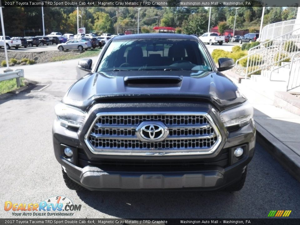 2017 Toyota Tacoma TRD Sport Double Cab 4x4 Magnetic Gray Metallic / TRD Graphite Photo #11