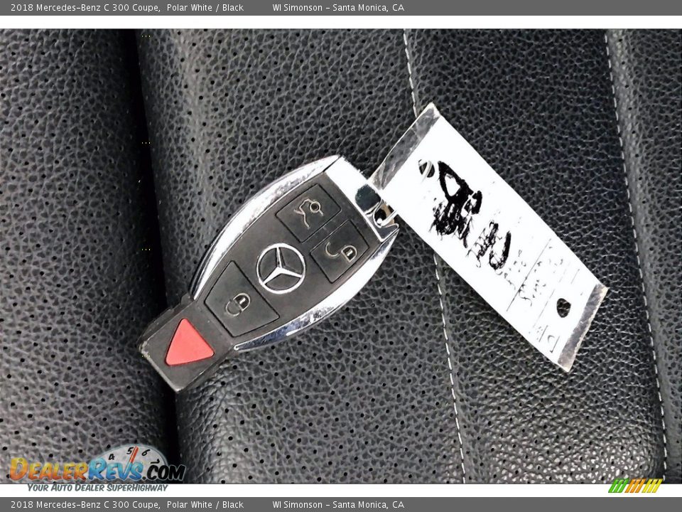 2018 Mercedes-Benz C 300 Coupe Polar White / Black Photo #11