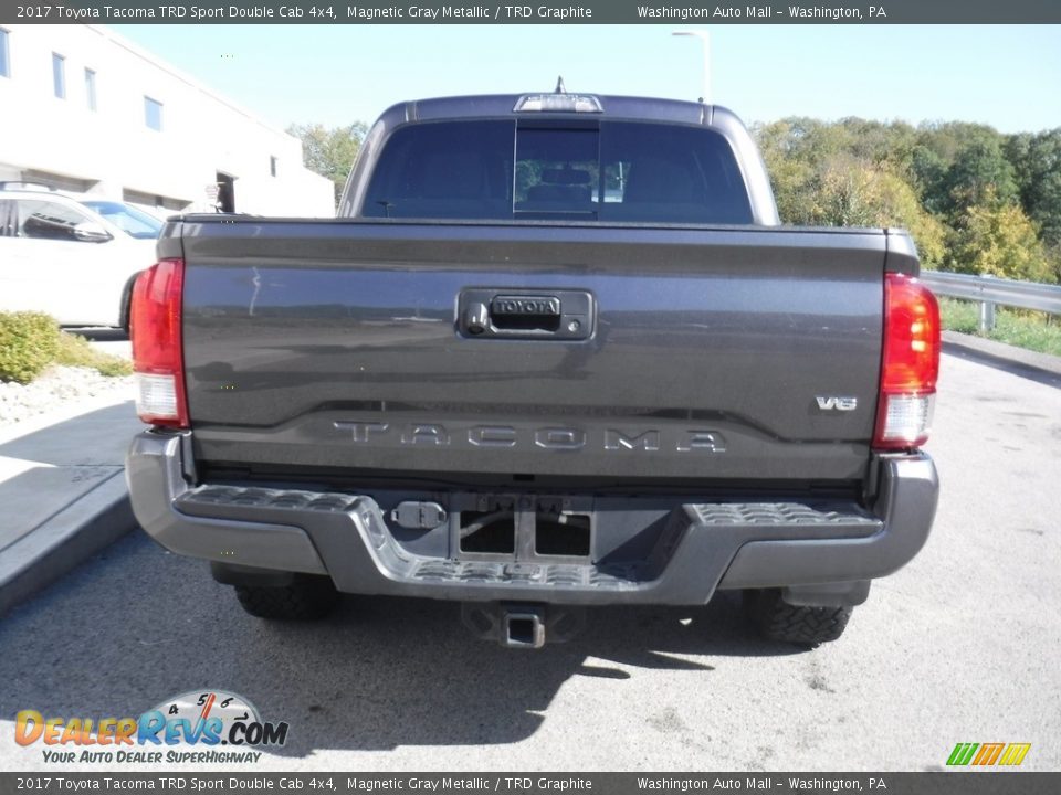 2017 Toyota Tacoma TRD Sport Double Cab 4x4 Magnetic Gray Metallic / TRD Graphite Photo #15