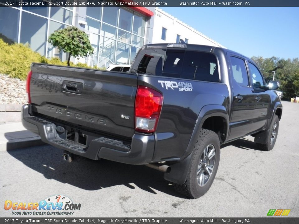 2017 Toyota Tacoma TRD Sport Double Cab 4x4 Magnetic Gray Metallic / TRD Graphite Photo #16