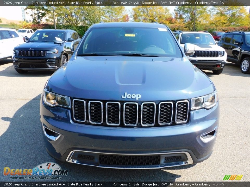 2020 Jeep Grand Cherokee Limited 4x4 Slate Blue Pearl / Black Photo #2