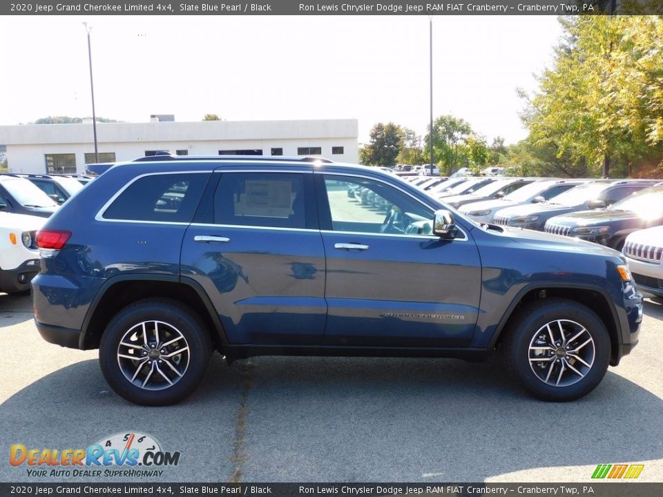 2020 Jeep Grand Cherokee Limited 4x4 Slate Blue Pearl / Black Photo #4