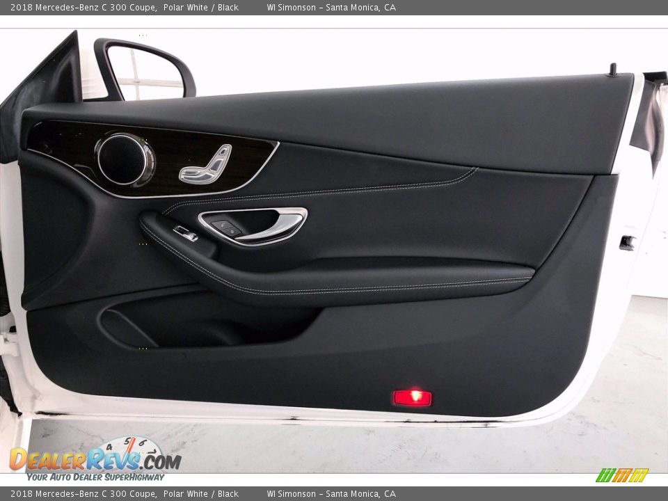 2018 Mercedes-Benz C 300 Coupe Polar White / Black Photo #30